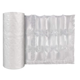 JZBRAIN Air Cushion Film Air Bubble Bags Wrap Packing Roll,1 Roll 300mm X 250mm X 200m X 0.02mm Air Cushion Films ONLY Compatible with JZBRAIN Air Pillow Maker Air Cushion Machine (73004)