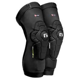 G-Form Pro-Rugged 2 MTB Knee Guards - Rodilleras para bicicleta de montaña para hombres y mujeres - Negro, Adulto XS