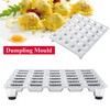 Dumpling Mould, Aluminum Alloy Ravioli Maker Pelmeni Maker 30 Holes