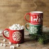 NOW DESIGNS Good Tidings Snowflake Stacking Mug 16 Oz, 1