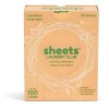 Sheets Laundry Club Detergent Sheets–100 Loads,Fresh Linen, 50 sheets pack