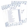 Something Blue Before I Do Bridal Shower Games, Blue Floral