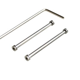 screw tube rod for Bell & Ross Aviation INSTRUMENTS BR 03 mens watch band (Silvery color)