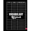 Vocabulary Notebook: Large Simple 3 Columns Vocabulary Journal with A-Z