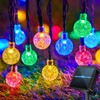 60LED 6M/20FT Solar Lights Outdoor Garden - 8 Modes &