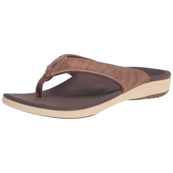 REVITALIGN Women's Yumi Metallic Orthotic Sandal Bronze 9 Medium