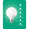 EDISHINE Vanity Light Bulbs, G25 LED Bathroom Light Bulbs, 25