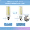 ZSSXOLED [Pack of 5] E11 LED Light Bulb 7W Dimmable