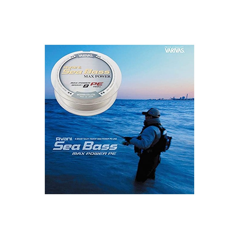 VARIVAS PE Line Barivas AVANI Chivas Max Power 150m No.