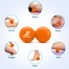 Beenax Peanut Massage Ball - Double Lacrosse Ball - Perfect