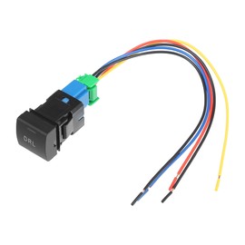 X AUTOHAUX Toyota Compatible Car Hole Expansion Port Switch DRL Daytime Running Light Switch for Vehicles Released March 2019 and Later 1 Set with Wire