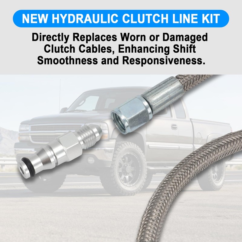 Alpha Rider Hydraulic Clutch Line for 2005-2023 Ford Mustang GT