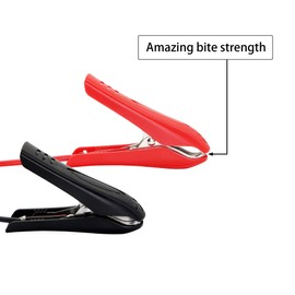 3.2FT 15AWG SAE to Battery Alligator Clip,12V SAE Quick Release Adapter to Alligator Clips Quick Disconnect Cable