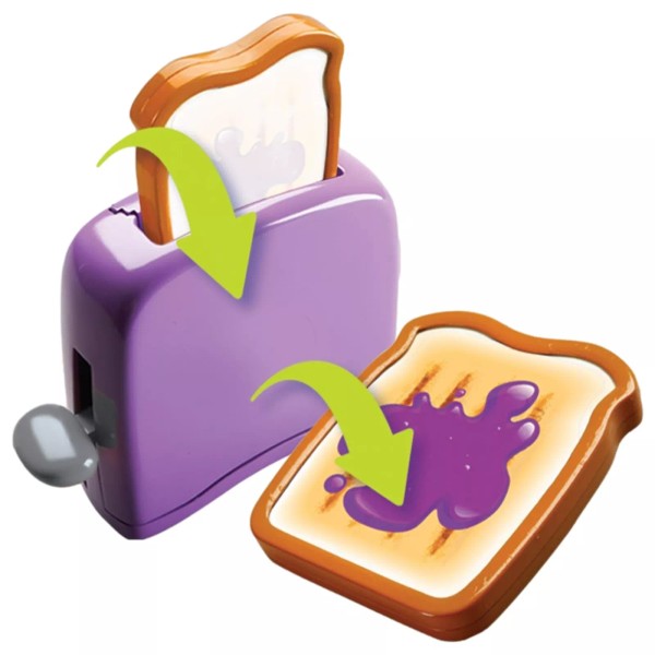 Umagine Magic Reveal Chefs Toaster Pretend Food Playset, Kids Cooking