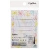 Sunstar Stationery ToDo S2824124 Stand Type, Latia, Happy Fleur, Shiny