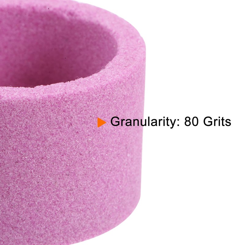 HARFINGTON Grinding Wheel 2 Inch 80 Grits Aluminum Oxide Cup