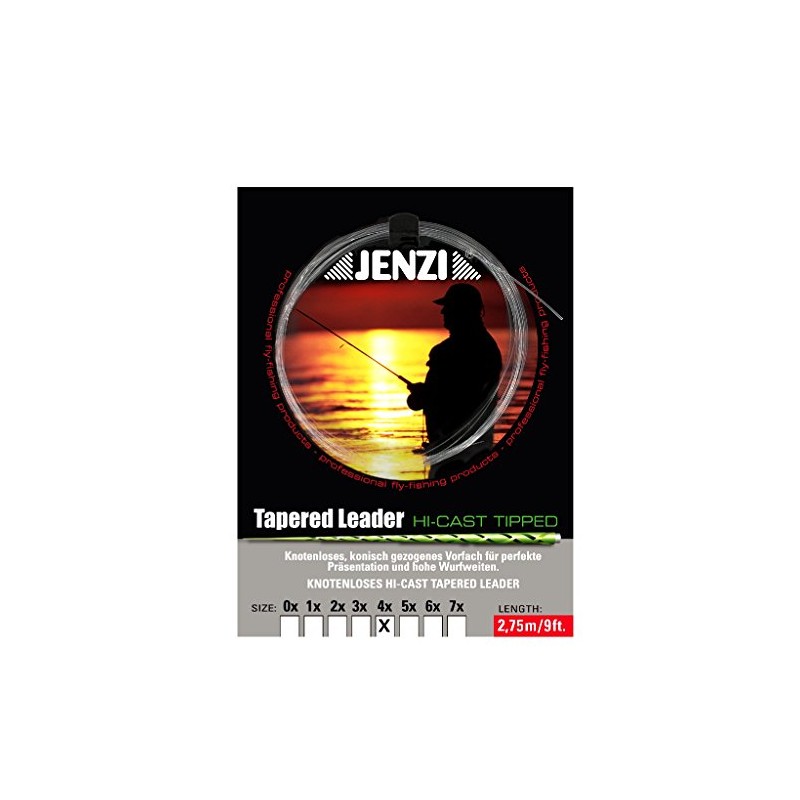Jenzi Tapered Leader The Classic 4x/0,18/0.54