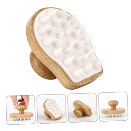 Beavorty Hair Washing Brush Soft Bristles for Scalp Massage and Design for Shower Use Lightweight and Easy to Store Dandruff Exfoliator