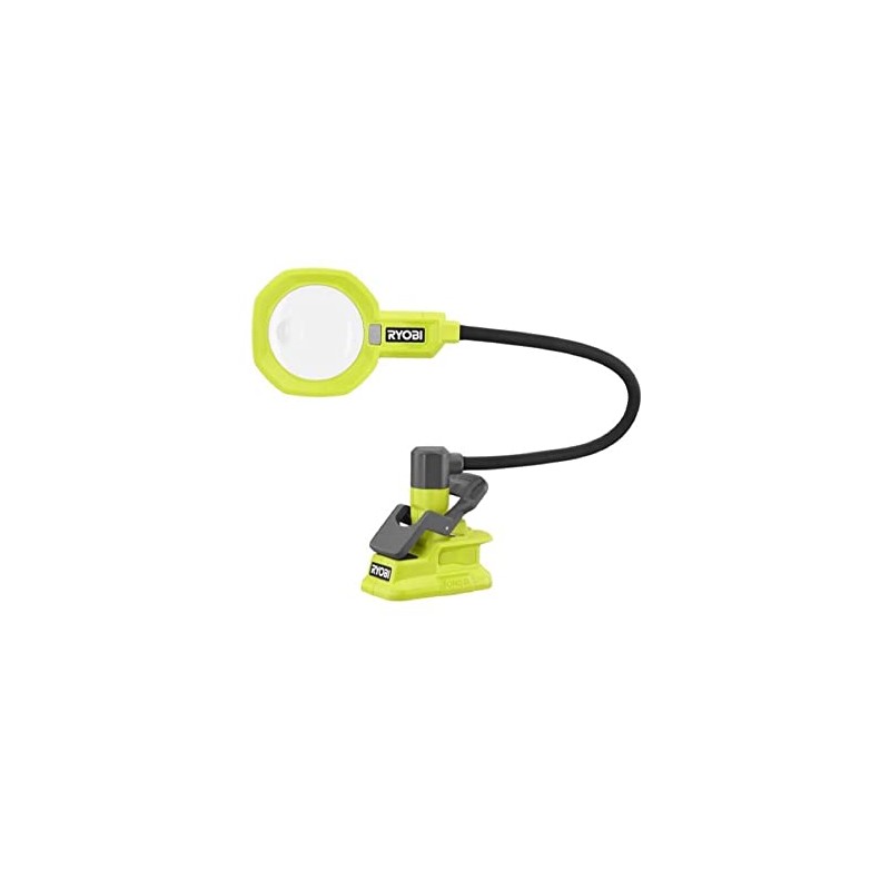 RYOBI ONE+ 18V LED Magnifying Clamp Light (Tool Only)