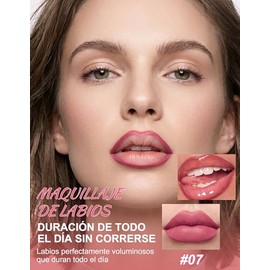 Erinde Tinte de Labios Peel off, Delineador de Labios Peel off de Larga Duración, Tinte Resistente al Agua y no Pegajoso, Maquillaje Labial Peel-off P