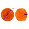Optronics 2 1/2" Round Amber 3 Diode LED Marker Clearance