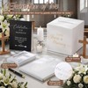 64 Pcs Guest Book Set Funeral Guest Book Memorial Service,