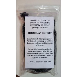 PALMETTO G & B, LLC DOOR GASKET KIT WITH 3 OZ BLACK RTV
