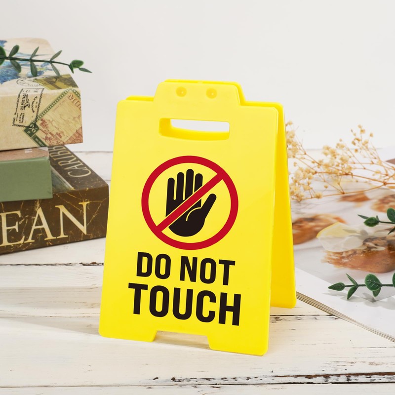 Do Not Touch Desk Sign