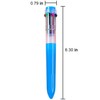 HeTaoCat Multicolor Pens 3 Pack 0.5mm 10-in-1 Retractable Ballpoint Pens