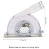 Cutting the Dust Cover Transparent PC Shell for 100/125/150 mm