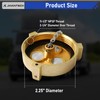 JKIANTECH Non-Locking Saddle Tank Fuel Cap Female, Fits for Ford