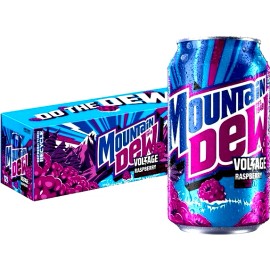 Mountain Dew Voltage Raspberry-12 OZ X 24 ONEDAY SHIPP!!!