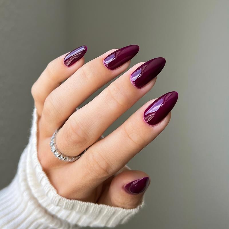 Plum Passion #455 - Choose Type: Gel Polish & Lacquer