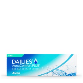Dailys Aqua Comfort Plus Toric [BC] 8.8 [PWR] -1.75 [Astigmatism Degree] -1.25 [Astigmatism Axis] 90 30 Sheets