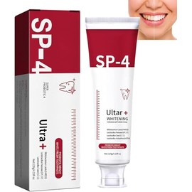 SP-4 Natural Whitening Toothpaste,Whitening Toothpaste,Deep Cleaning Oral Care Toothpaste,Natural Whitening of The Teeth,Fresh Breath,Long-Lasting Freshness,120g