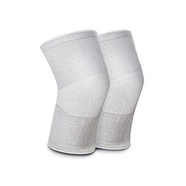 Binchotan Charcoal Nobi Supporter for Knees (Set of 2), Unisex, Thermal, Pressurized, Excellent Breathability, Sports, Jogging (L)