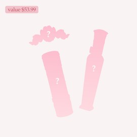Flower Knows Mystery Box(DOESN'T INCLUDE BOX)- 2 Luscious Lipsticks,Value at $44,Includes Lip Cream,Lip Gloss,Lip Gloss Stick,Matte Lipstick,Lip Lacquer (Matte*1+Glowy*1+Hai Clip*1, 3 Count)