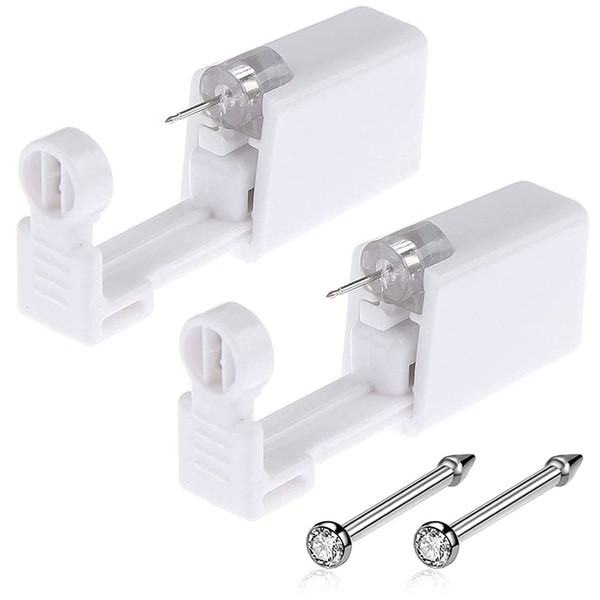 Lyuxzad Lyuxzad Nose Piercing Gun - 2 Pack Self Nose