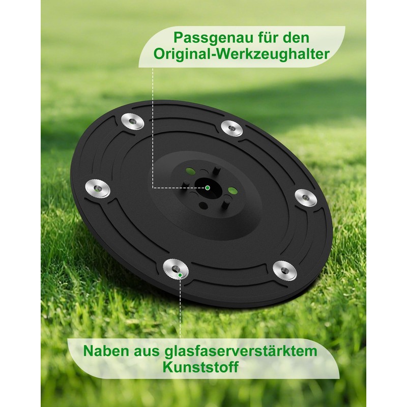 Blade Disc 6 Pieces Blades for Segway Navimow Robotic Lawnmower