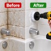 3-Piece Drill Brush Attachment Set, Nylon Power Scrubber Brushes for