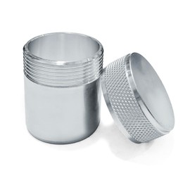 INGCOOLING Fuel Tank Weld on Vented Cap,2Inch Aluminum Tank Bung Weld On Filler Neck and Cap,Alloy Weld On Filler Neck and Fuel Tank Parts Car Refitting Filler Necks (Sliver), ‎ING-A3