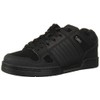 DVS Men's Celsius Skate Shoe, Black Black Leather, 9