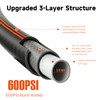 HODUP Heavy Duty Rubber Garden Hose, 50ft x 5/8 Water