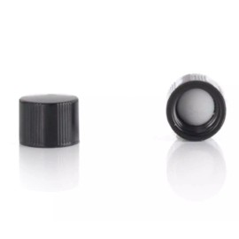 Magnakoys®  8-425 Continuous Thread Closure Black Caps  (6 pieces)