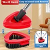 Wa.IE Jiemi 4 Pack Spin Mop Replacements Head Compatible for