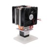 DC12V Electronic Cooler Assembly Semiconductor Refrigeration System ABS Aluminum Alloy