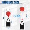Timgle 28 Pcs Retractable Lighter Holder Keychain, Lighter Keychains with