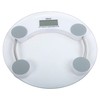 Bodico Modern and Sleek Tempered Glass Bathroom Digital Body Scale,