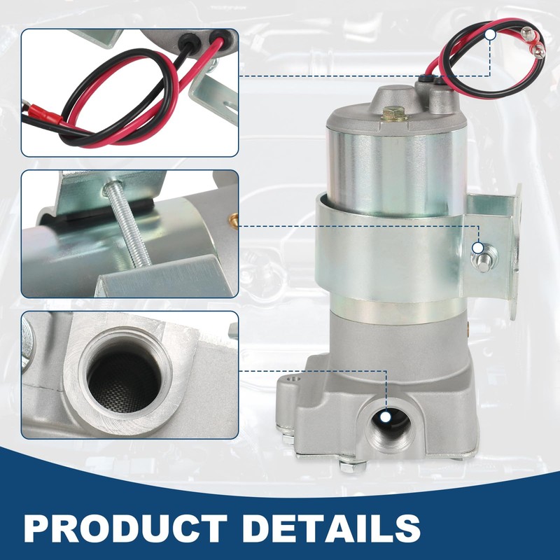 RADHLBNIU 140 GPH Electric Fuel Pump 3/8" NPT Inlet &