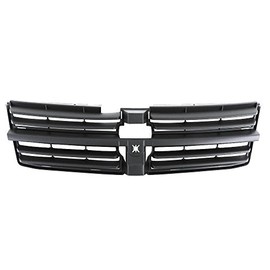 Perfit Liner New Front Dark Gray Grille Grill Compatible With DODGE Grand Caravan Van Fits CH1200310 5113126AA